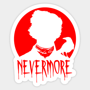 Nevermore - The Raven Sticker